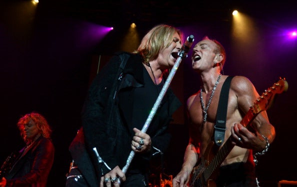 Def Leppard's Joe Elliott and Phil Collen