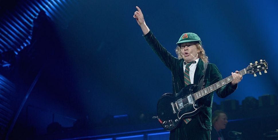 PHOTO: Angus Young, Stevie Young Sighting at Vancouver Recording Studio