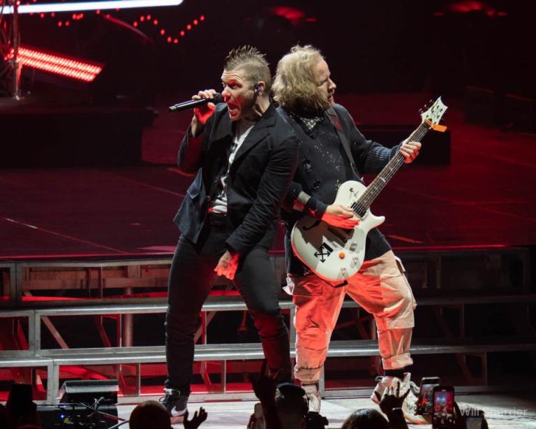 Shinedown's Brent Smith and Zach Myers