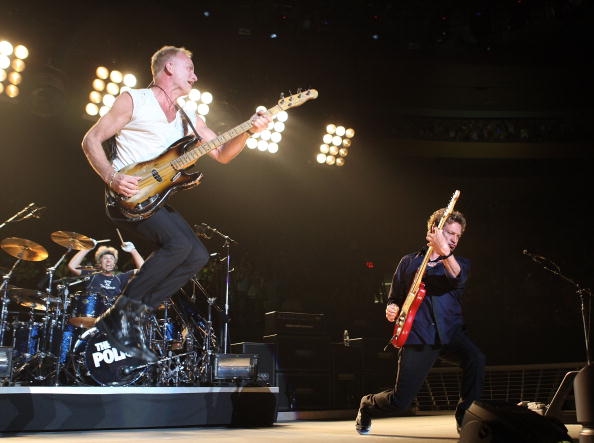 The Police In Concert At Madison Square Garden