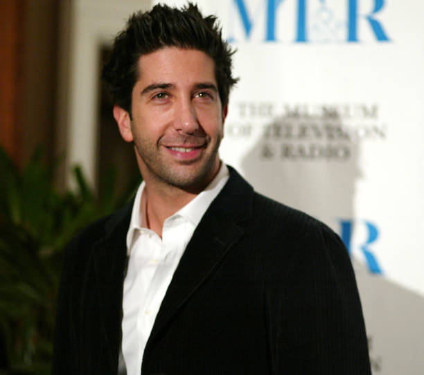 David Schwimmer during The Museum Of Television & Radio To Honor CBS News's Dan Rather And Friends Producing Team at The Beverly Hills Hotel in Beverly Hills, CA, United States. 