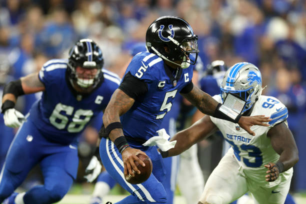 Lions Defense attacks Anthony Richardson