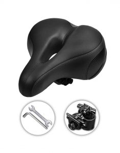 wide saddle bike seat